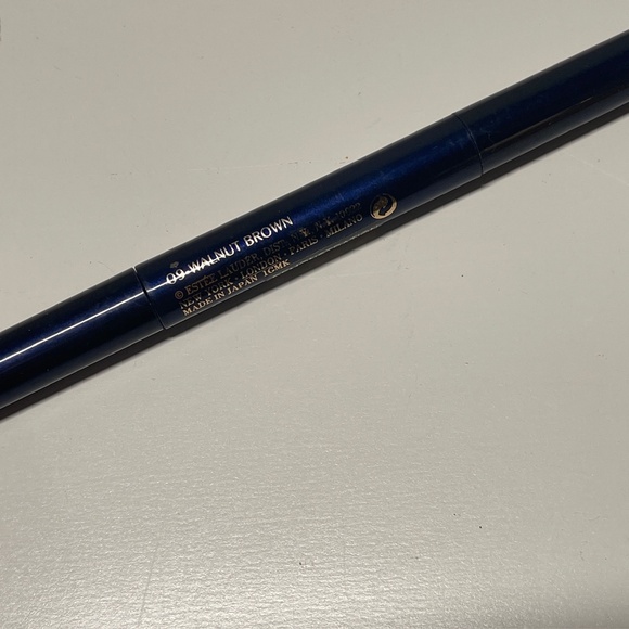 READ Estee Lauder AUTOMATIC eye Pencil DUO eye Liner in 09 Walnut Brown TESTER - Picture 10 of 12